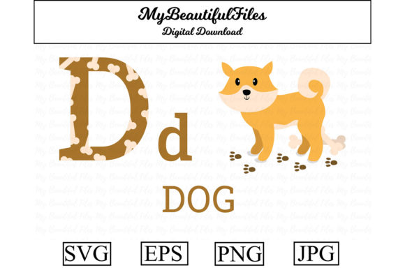 Alphabet ABC Animal - Dog