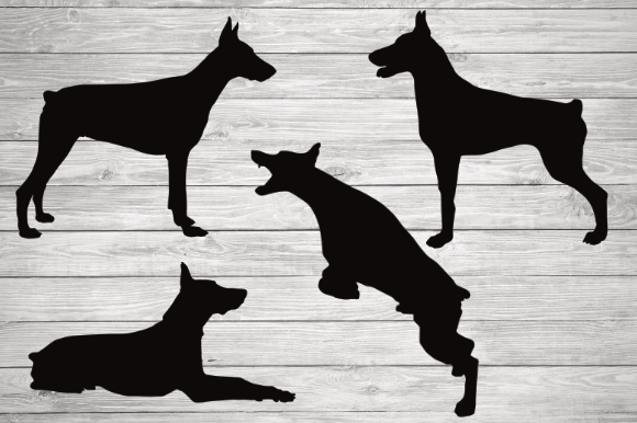 Doberman Silhouette