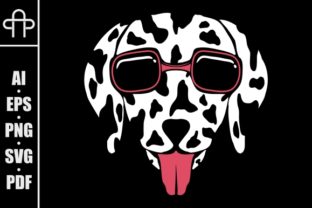 Dog Dalmatian Eyeglasses