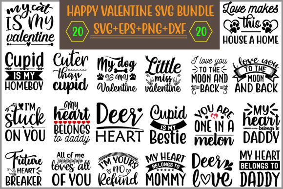 Happy Valentine Quotes Bundle