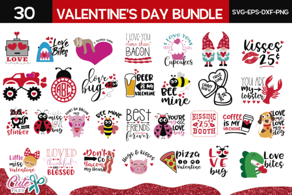 Valentines Day Bundle for Crafters